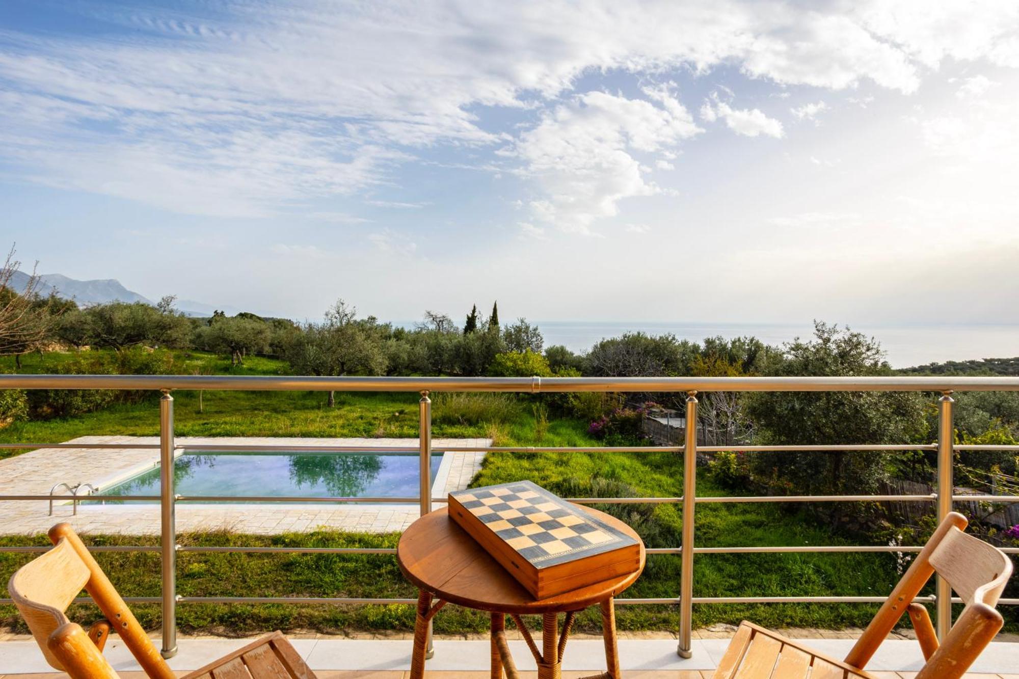 Villa Eleni - Private Pool Bliss Near Kardamili Proástion Zewnętrze zdjęcie
